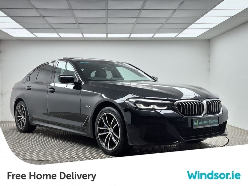 BMW 5 Series 0.0 530 e M Sport PHEV 292 Auto Start/Stop Saloon Petrol / Electric Hybrid Black