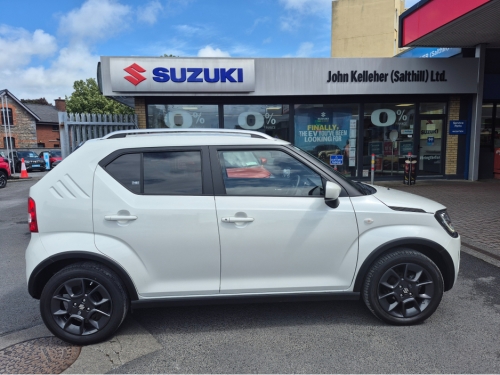 Suzuki Ignis 0.0 1.2 DUALJET HYBRID SZ-T CVT 5DR Hatchback Petrol White