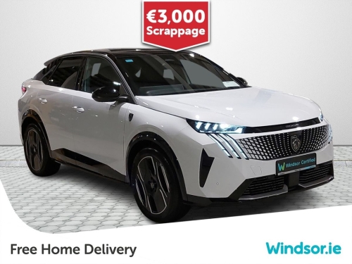 Peugeot 3008 3008 Gt Ev GT 210 Electric 73kWh Auto SUV Electric White