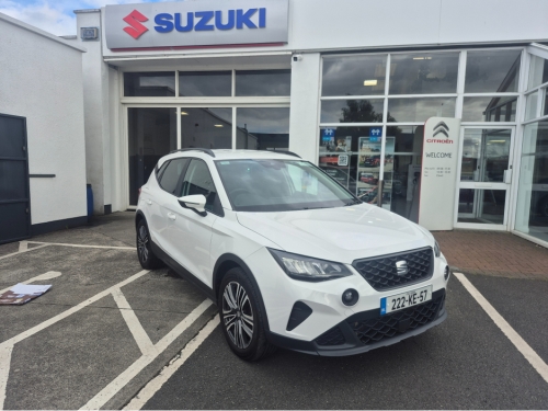 SEAT Arona 0.0 PA 1.0 TSI 110HP DSG SE+ 5DR AU Hatchback Petrol White