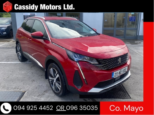 Peugeot 3008 0.0 1.5 BlueHDi 130bhp Allure MPV Diesel Red