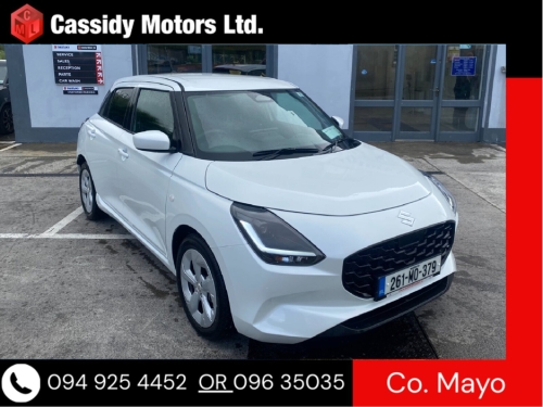 Suzuki Swift 0.0 Swift 1.2 Mild Hybrid Motion CVT Hatchback Hybrid White