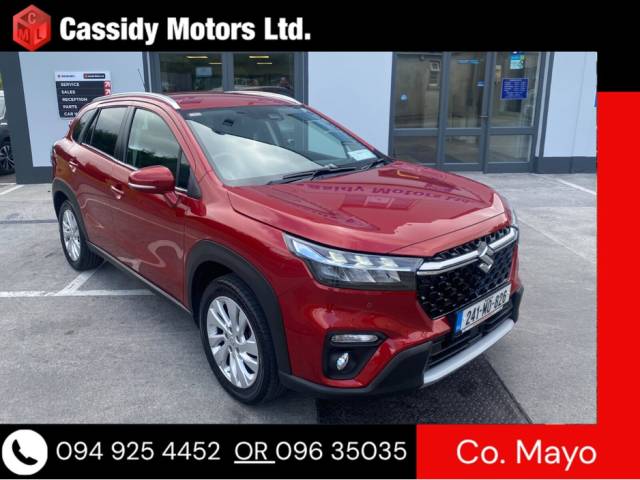 Suzuki S-Cross 0.0 1.4 Mild Hybrid Motion Hatchback Hybrid Red