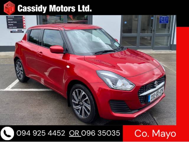 Suzuki Swift 0.0 Swift 1.2 Mild Hybrid SZ-L MT Hatchback Hybrid Red