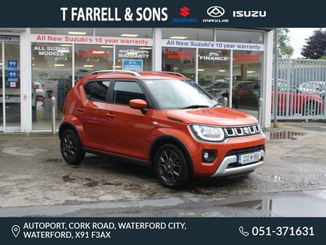 Suzuki Ignis 0.0 1.2 DUALJET HYBRID SZ-T Hatchback Petrol Orange