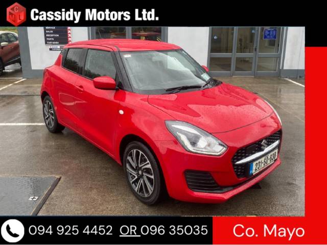 Suzuki Swift 0.0 Swift 1.2 Mild Hybrid SZ-L MT Hatchback Hybrid Red