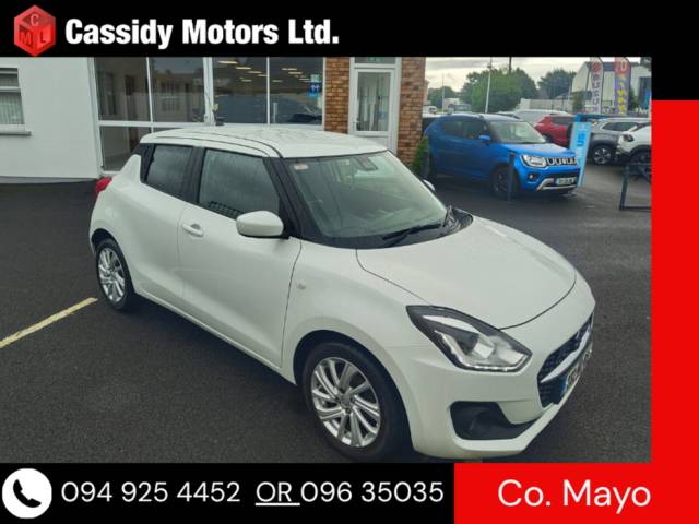 Suzuki Swift 0.0 Swift 1.2 Mild Hybrid SZ-T CVT Hatchback Petrol White