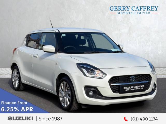 Suzuki Swift 0.0 1.2 DUALJET HYBRID SZ-T Automatic - Very Low mileage and 8 Years Warranty Hatchback Petrol White