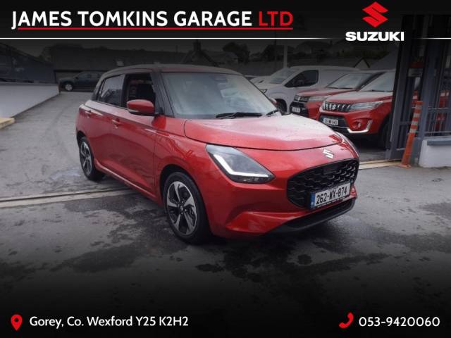Suzuki Swift 0.0 1.2 HYBRID ULTRA 5DR Hatchback Hybrid Red