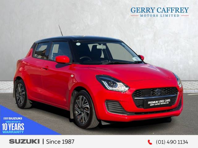Suzuki Swift 0.0 1.2 DUALJET HYBRID Manual - Low Mileage and 7 Years Warranty Hatchback Hybrid Red